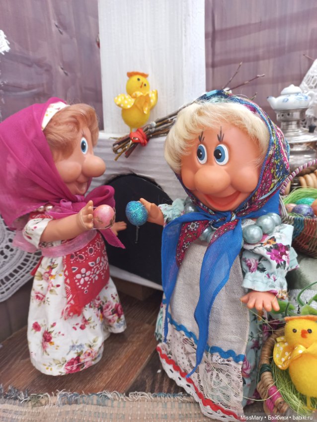 "Веселые картинки". Напекла Фаина куличей