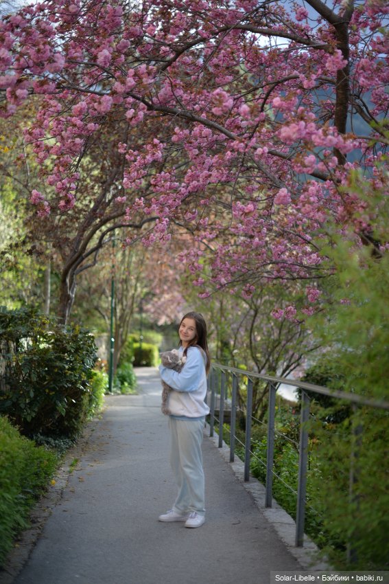 Скарлет Ruby Red на прогулке