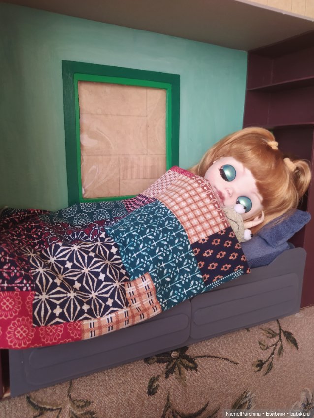 Спальный уголок 1:6 — Мебель для кукол и домиков: фото (фото 7)