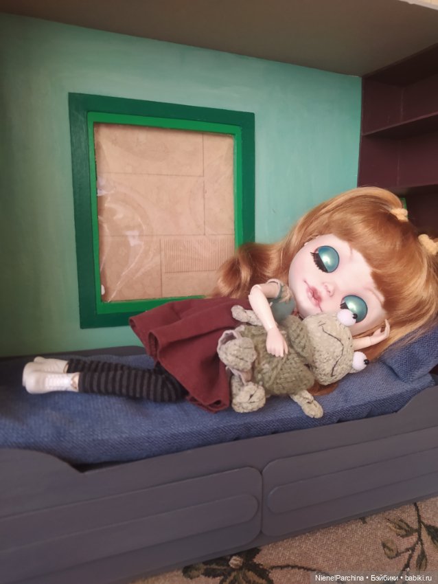 Спальный уголок 1:6 — Мебель для кукол и домиков: фото (фото 6)