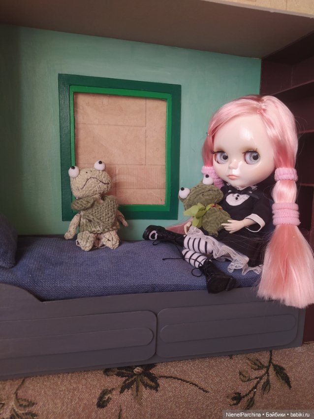 Спальный уголок 1:6 — Мебель для кукол и домиков: фото (фото 4)