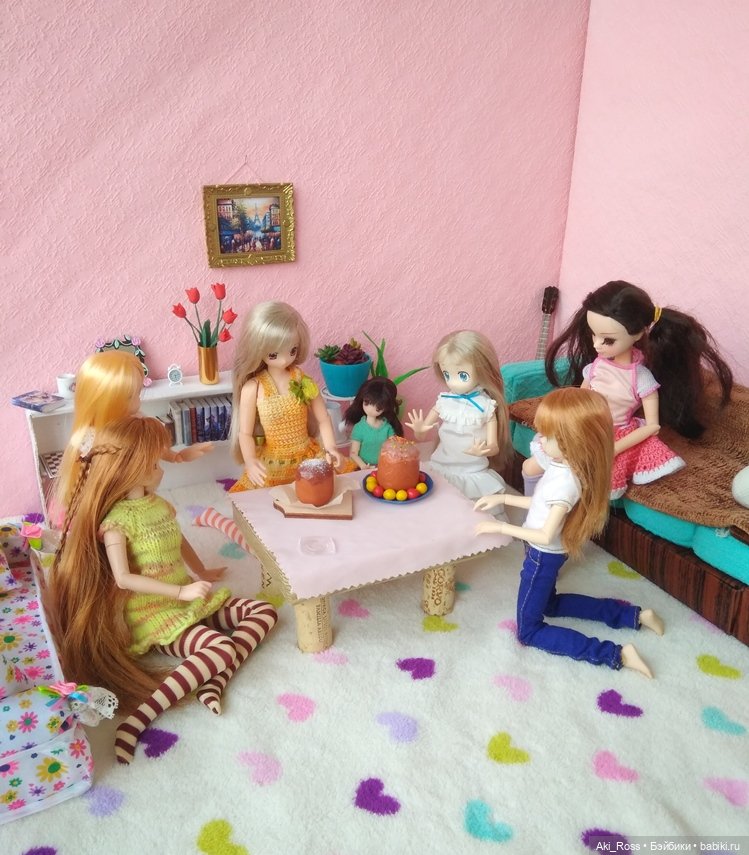 Кавайная Пасха — Аниме куклы (MJD/Винил): Imomo