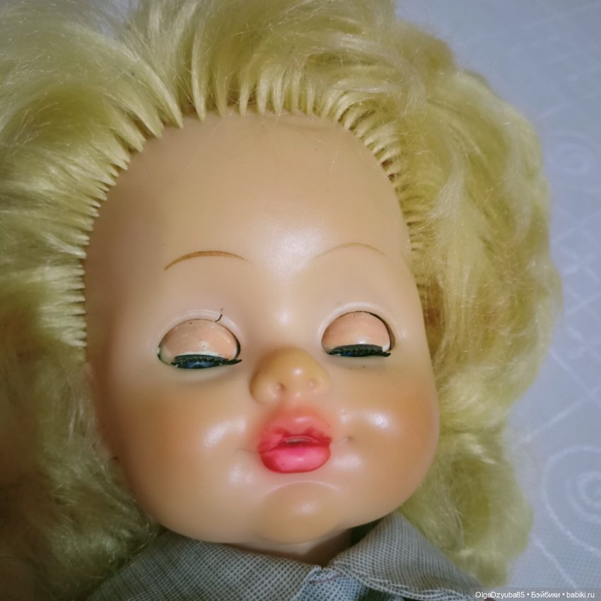 Кукла Таня — Ремонт кукол СССР и ГДР (немок): чернота (фото 7)