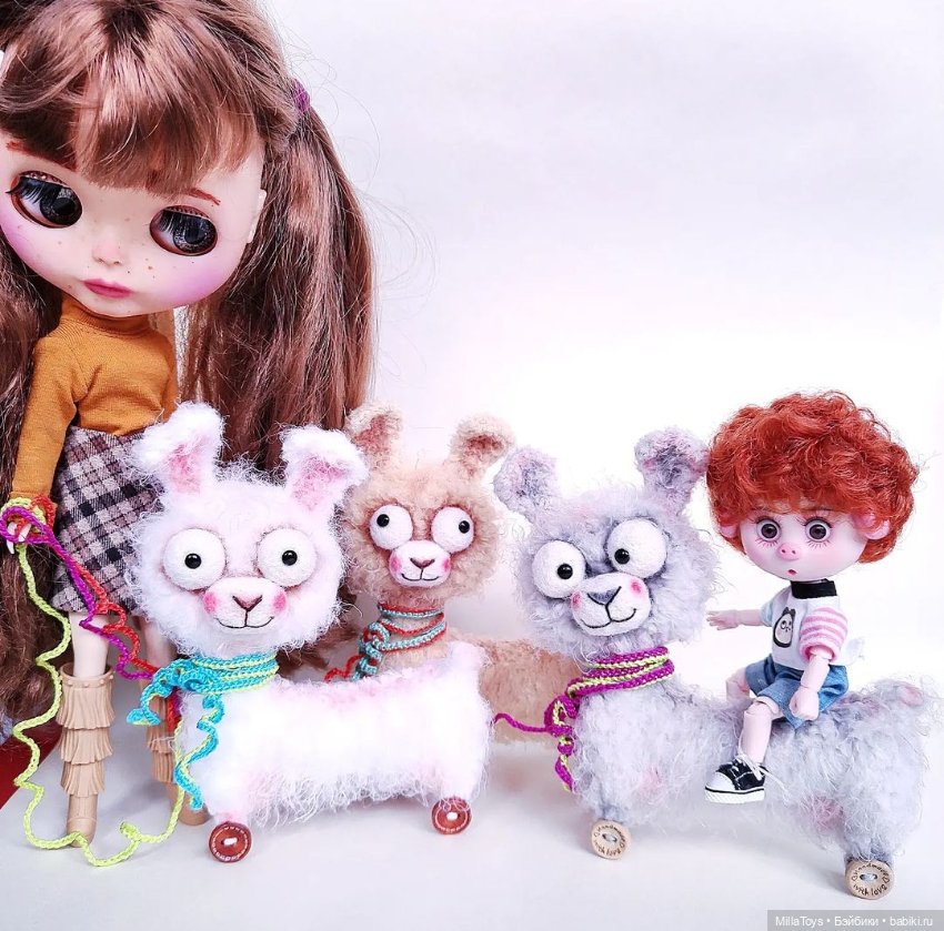 Весёлые каталочки для кукол КрейзиЛамы (фото 5)