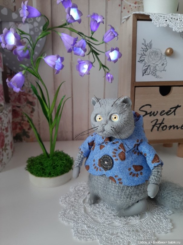 Серёга,Серый — Вязаные игрушки и амигуруми: крючком (фото 7)