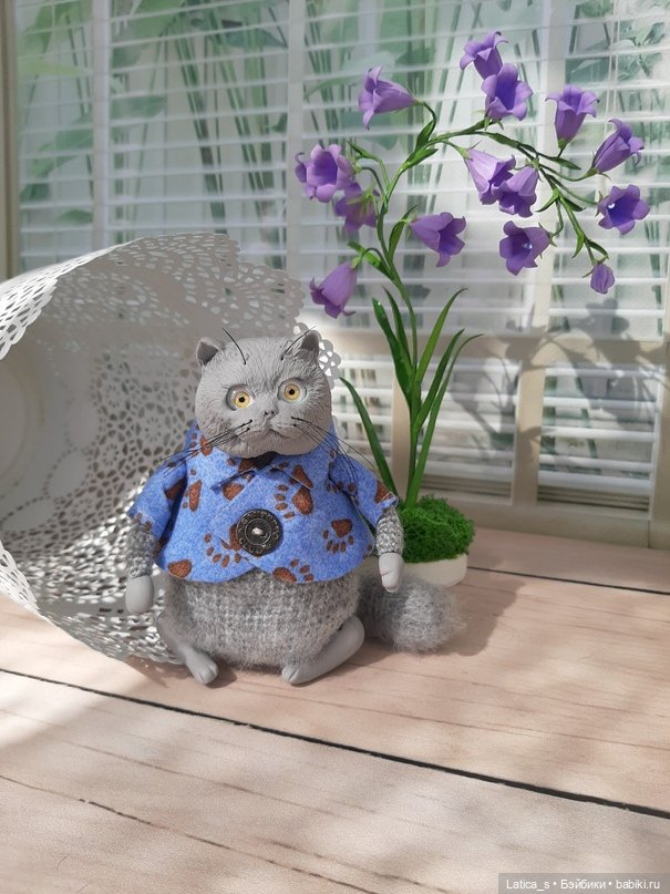 Серёга,Серый — Вязаные игрушки и амигуруми: крючком (фото 8)