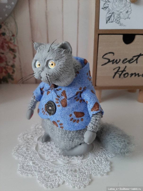 Серёга,Серый — Вязаные игрушки и амигуруми: крючком (фото 3)
