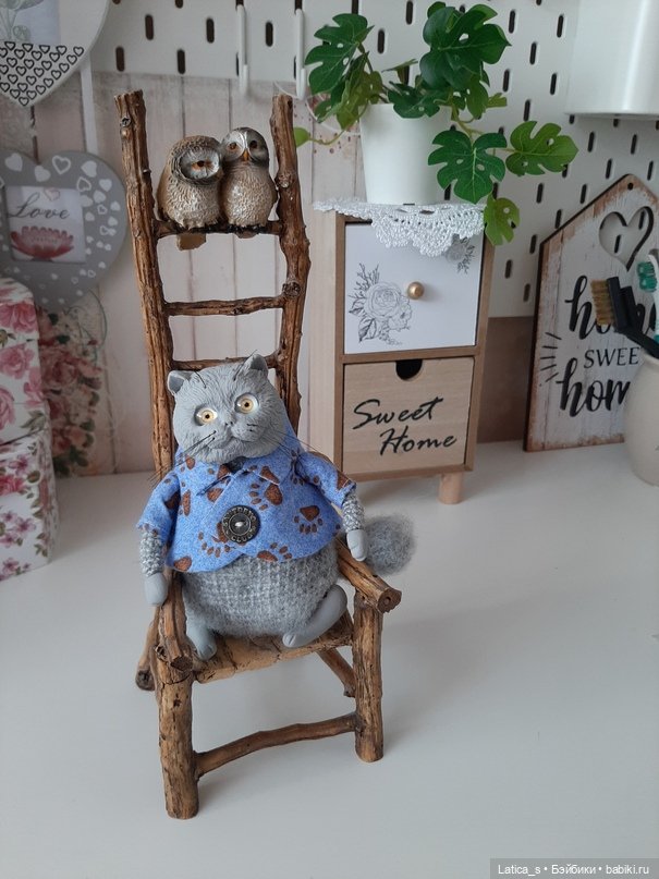 Серёга,Серый — Вязаные игрушки и амигуруми: крючком (фото 6)