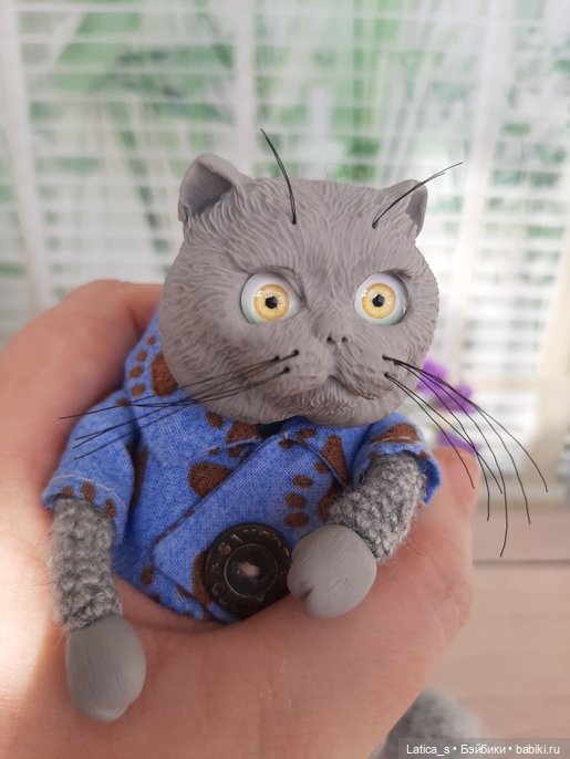 Серёга,Серый — Вязаные игрушки и амигуруми: крючком (фото 10)
