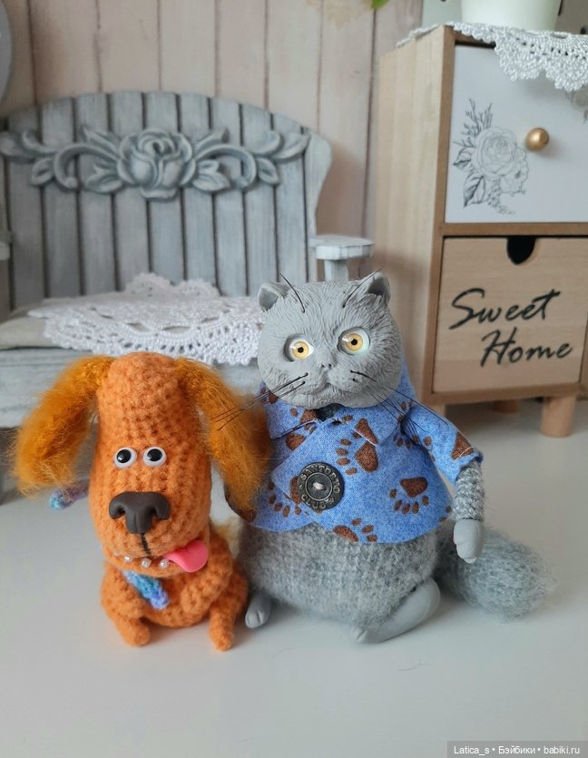 Серёга,Серый — Вязаные игрушки и амигуруми: крючком