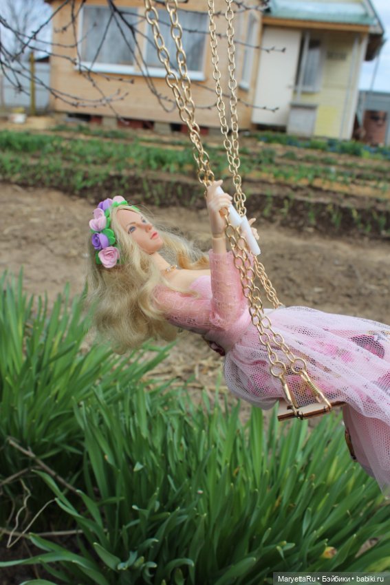 Весна и качели — Кукольные фотоистории и сериалы: комиксы