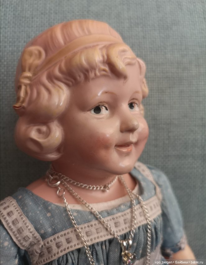 Мягкая ностальгия — Винтажные куклы ГДР (Немки): Бигги (фото 4)
