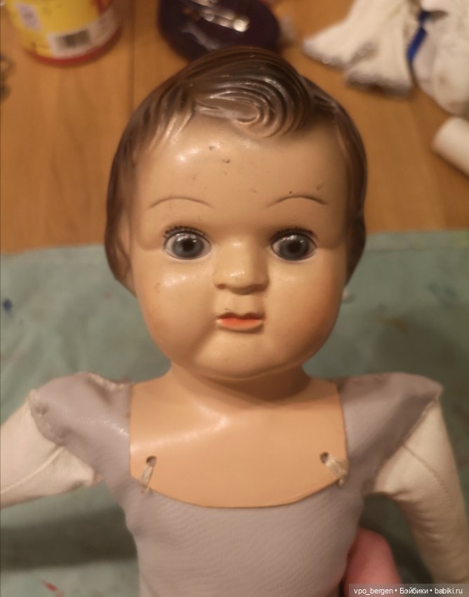 Мягкая ностальгия — Винтажные куклы ГДР (Немки): Бигги (фото 8)
