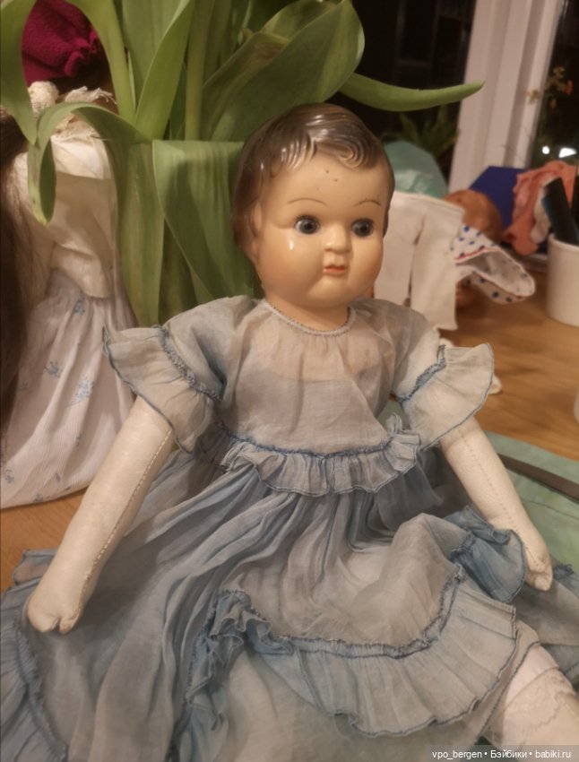 Мягкая ностальгия — Винтажные куклы ГДР (Немки): Бигги (фото 10)
