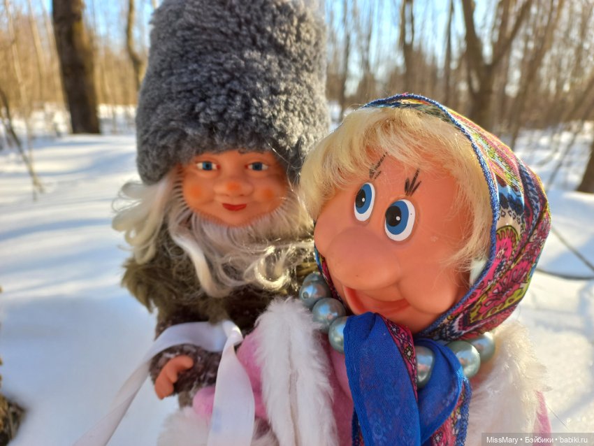 "Веселые картинки". Зима — Винтажные куклы ГДР (Немки): Бигги (фото 3)