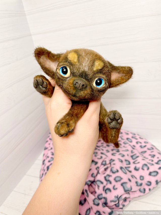 Бо🐾🐶чихуахуа 17 см — Реалистичные игрушки и звери (Натюр): собаки (фото 5)