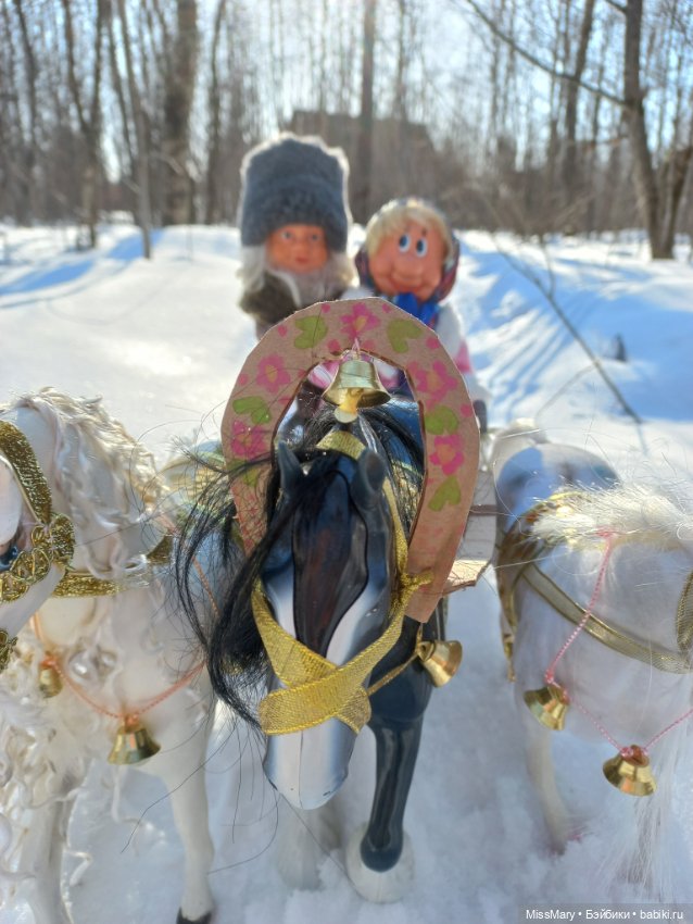 "Веселые картинки". Зима — Винтажные куклы ГДР (Немки): Бигги