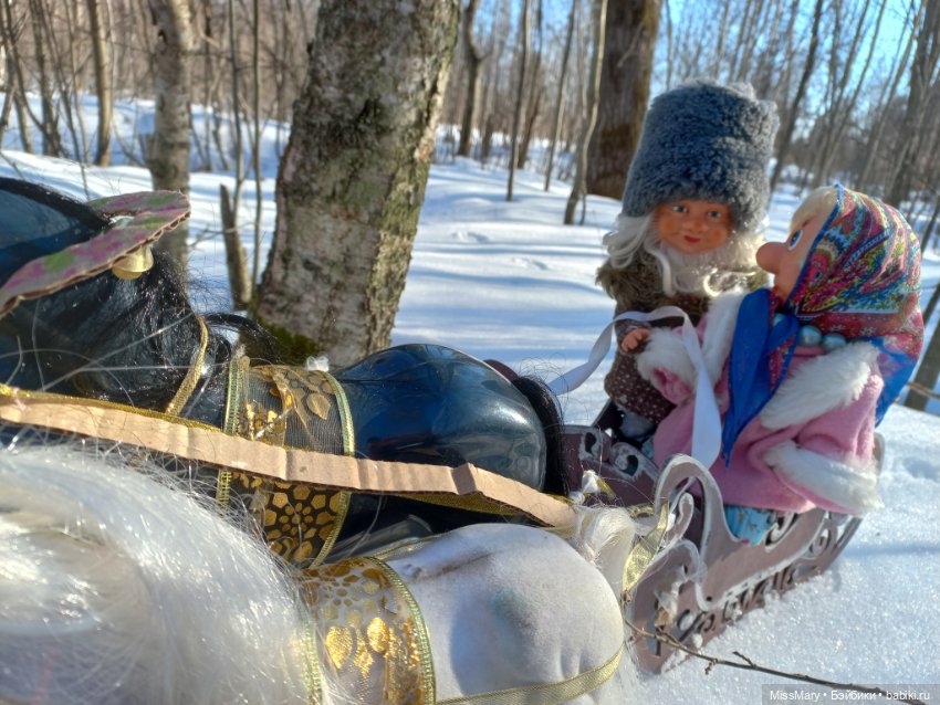 "Веселые картинки". Зима — Винтажные куклы ГДР (Немки): Бигги