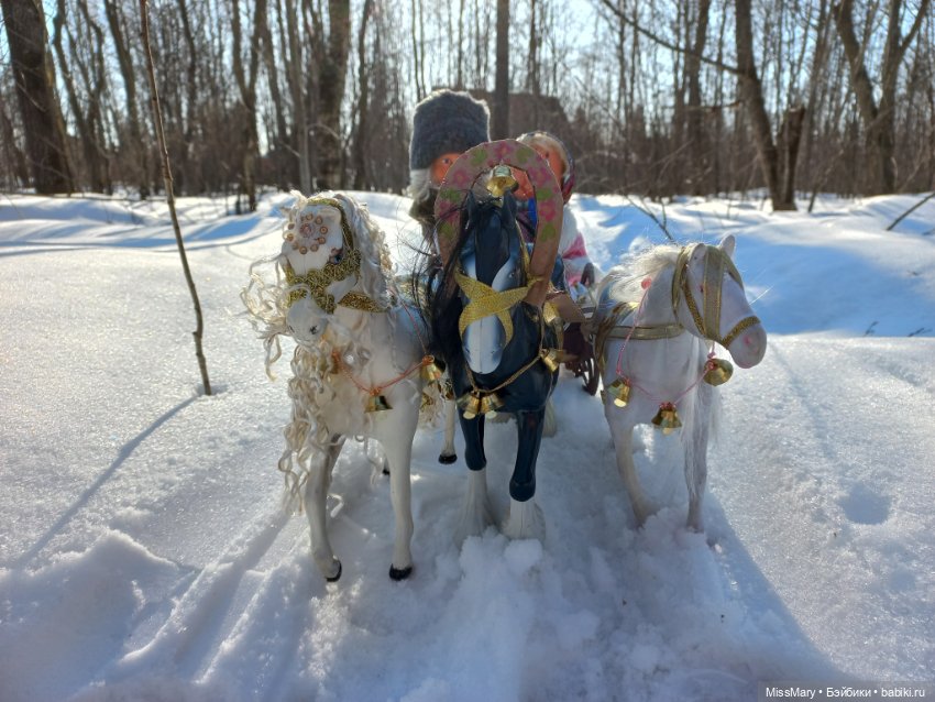 "Веселые картинки". Зима — Винтажные куклы ГДР (Немки): Бигги
