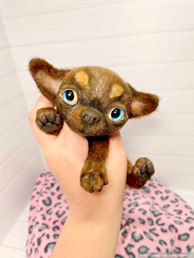 Бо🐾🐶чихуахуа 17 см — Реалистичные игрушки и звери (Натюр): собаки (фото 3)