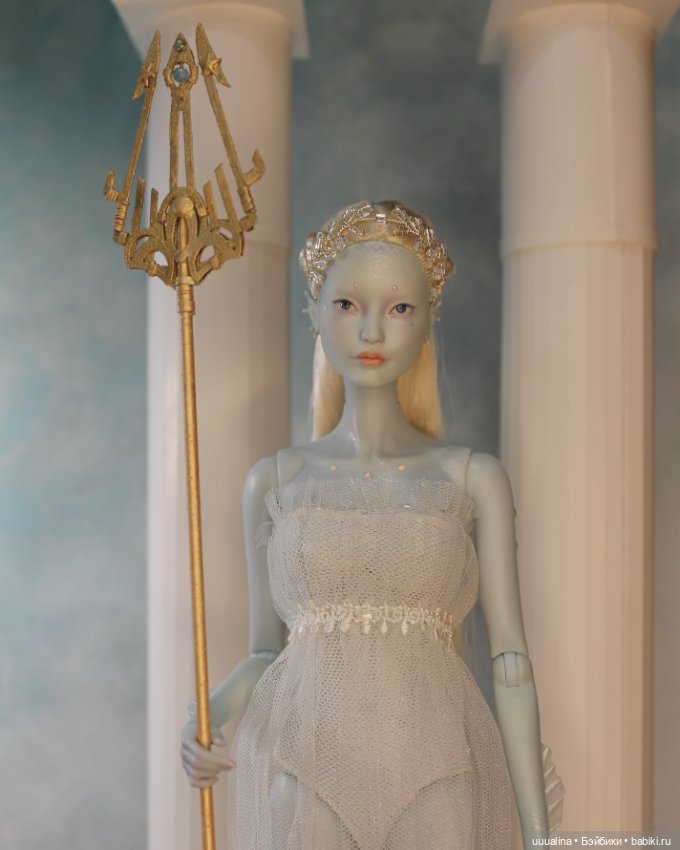 🔱🌊АМФИТРИТА – НЕРЕИДА, ставшая богиней🌊🔱 ООАК моего авторства (фото 10)