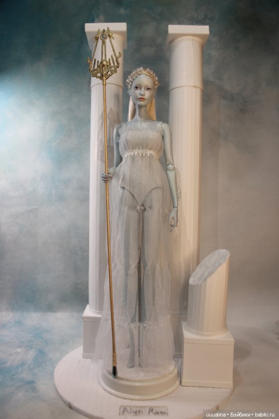 🔱🌊АМФИТРИТА – НЕРЕИДА, ставшая богиней🌊🔱 ООАК моего авторства (фото 8)