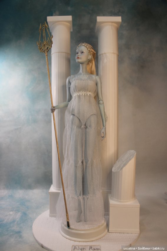 🔱🌊АМФИТРИТА – НЕРЕИДА, ставшая богиней🌊🔱 ООАК моего авторства (фото 9)