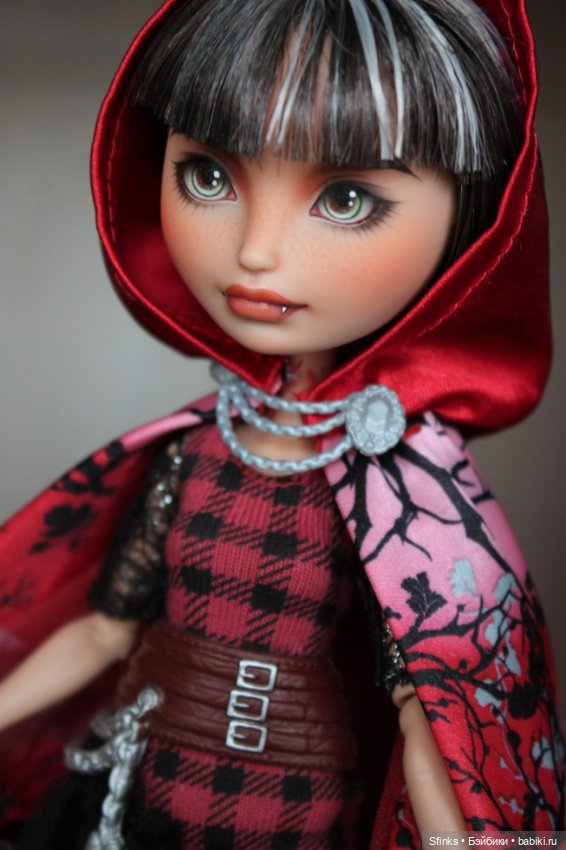 Наполовину — ООАК Monster High и Ever After High: репейнт (фото 3)