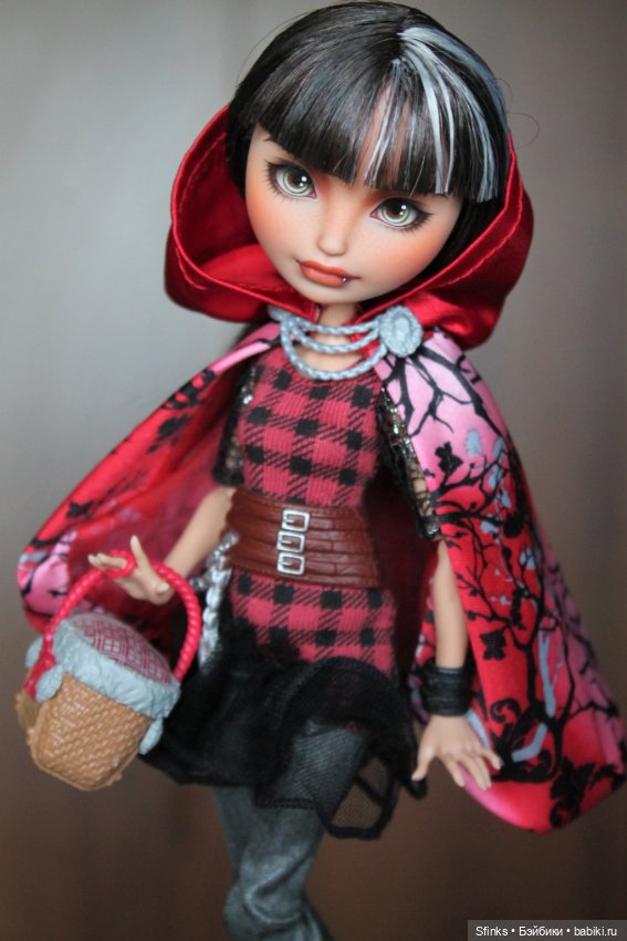 Наполовину — ООАК Monster High и Ever After High: репейнт (фото 6)