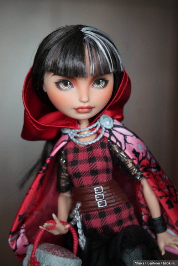 Наполовину — ООАК Monster High и Ever After High: репейнт (фото 7)