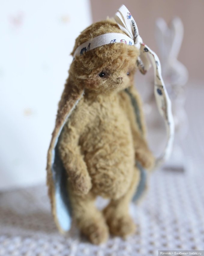 Зайка «Зои» — Авторские мишки Тедди и друзья: фото