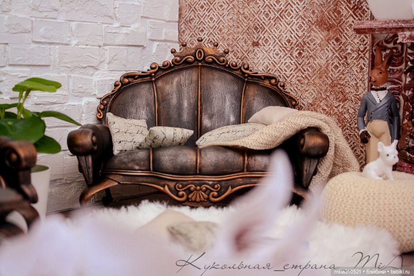 Из "фикса" в князи. Апгрейд кукольной мебели (фото 2)