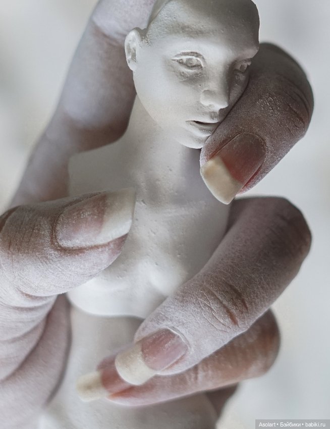 Фотосессии — Авторские шарнирные куклы своими руками: лепка (фото 2)