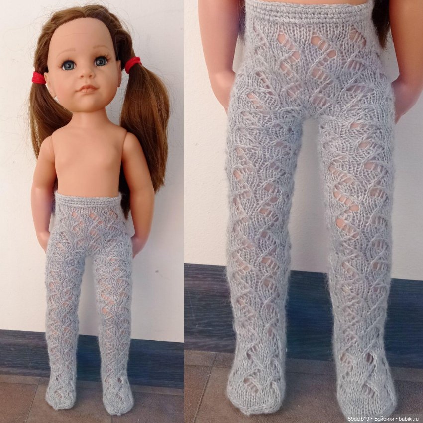 Ажурные колготочки для кукол ГОТЦ