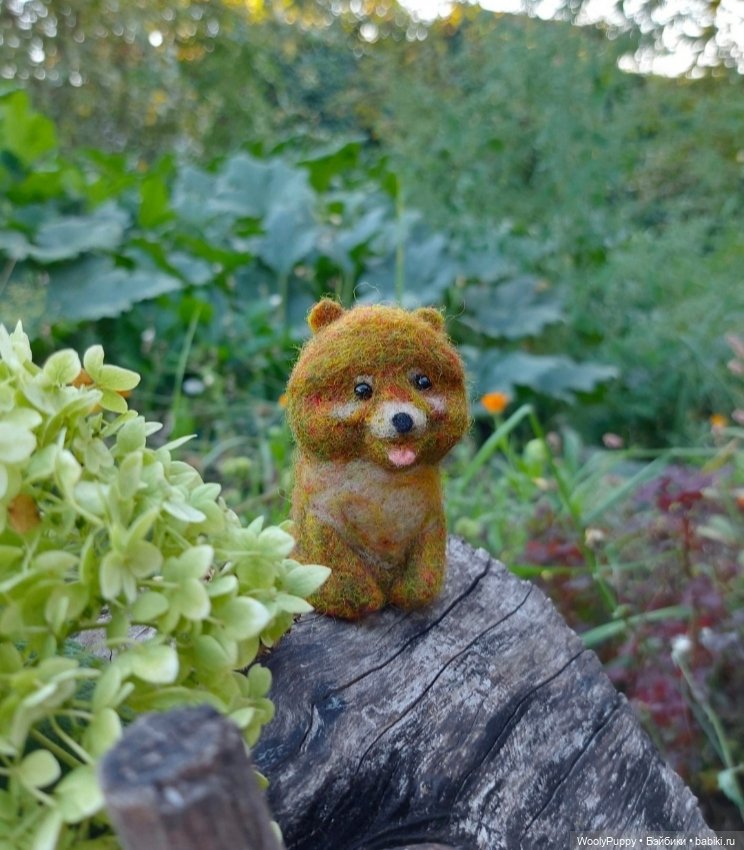 Валяные игрушки из шерсти: сухое валяние (фото 2)