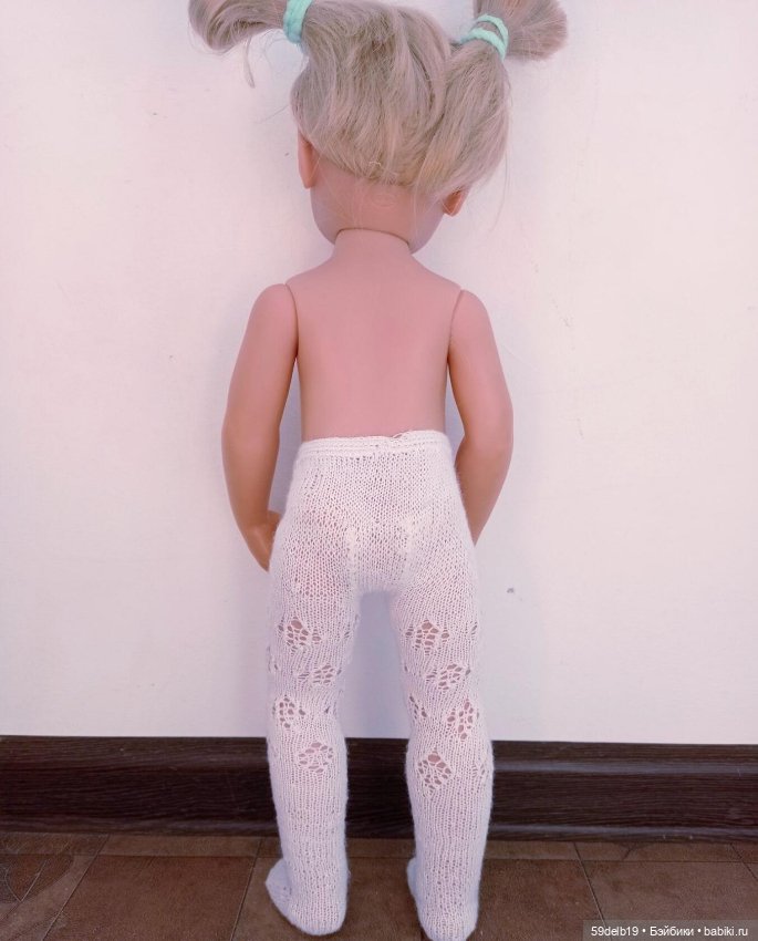 Ажурные колготочки для кукол ГОТЦ (фото 3)