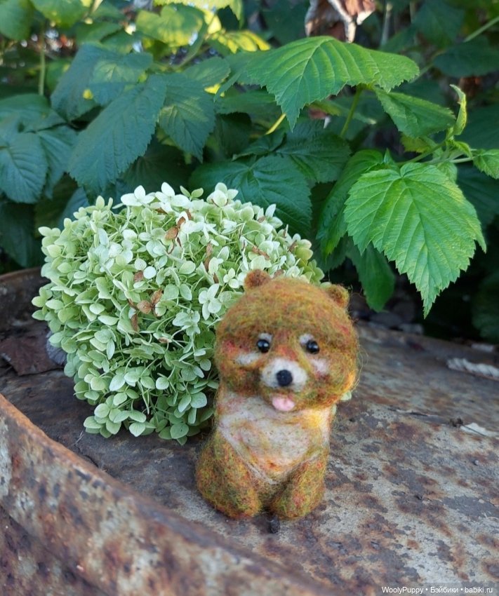 Валяные игрушки из шерсти: сухое валяние