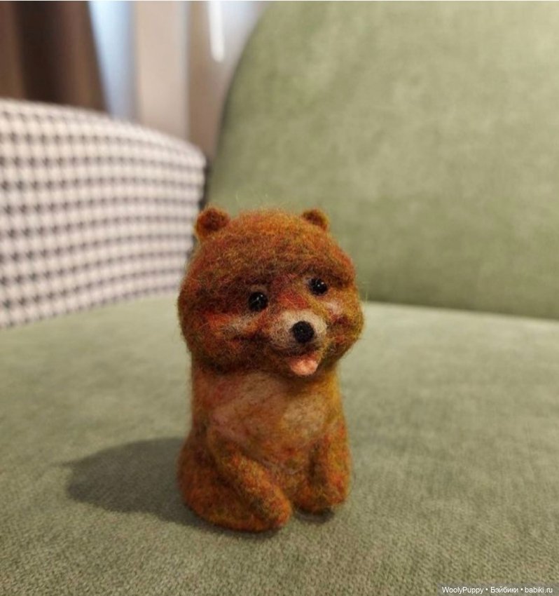 Валяные игрушки из шерсти: сухое валяние (фото 3)