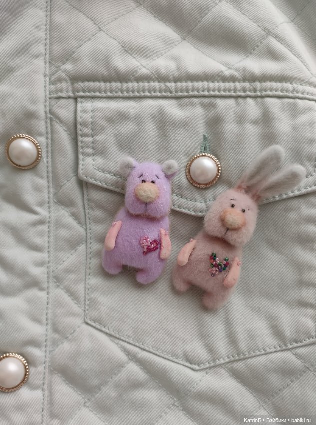 Носите ли вы броши — Авторские мишки Тедди и друзья: фото