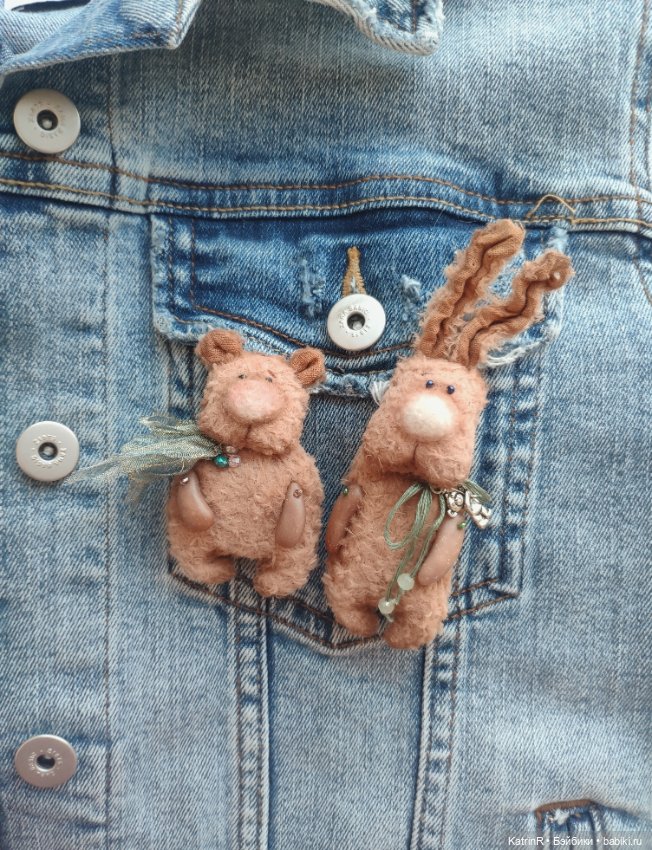 Носите ли вы броши — Авторские мишки Тедди и друзья: фото (фото 9)