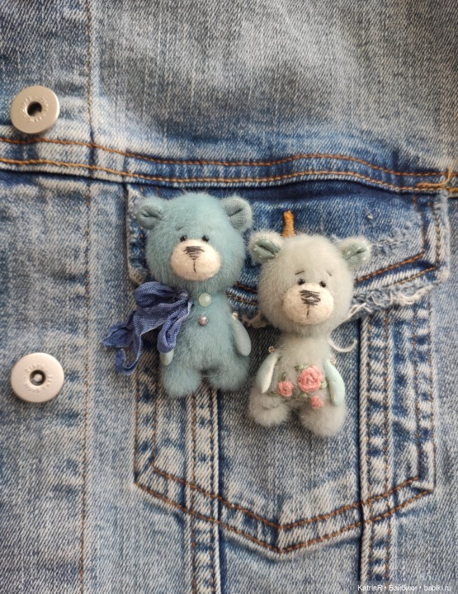 Носите ли вы броши — Авторские мишки Тедди и друзья: фото (фото 6)