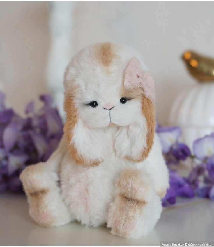 Эви💜🐰🌸 — Авторские мишки Тедди и друзья: фото (фото 8)