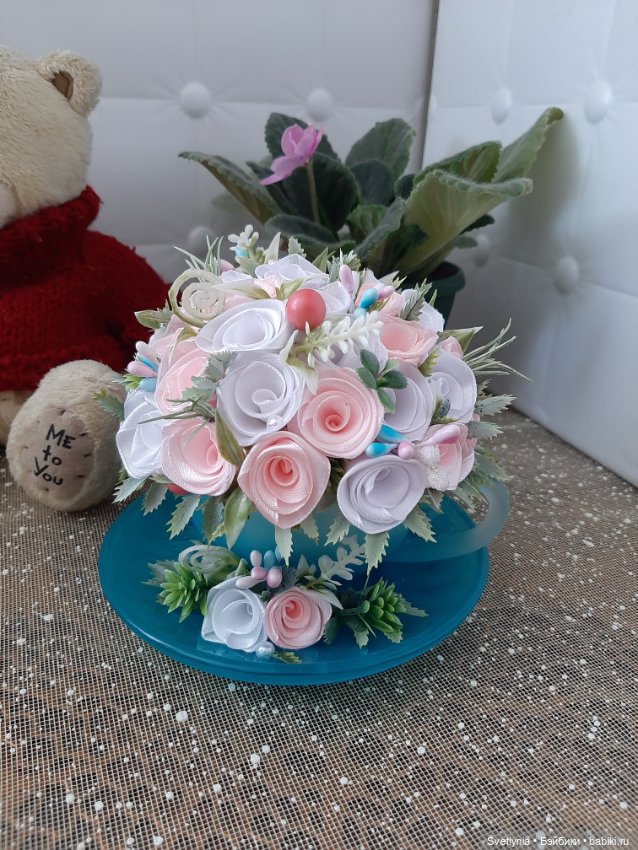 Ах, эти розы — Авторские игрушки из разных материалов: синельная проволока (фото 3)