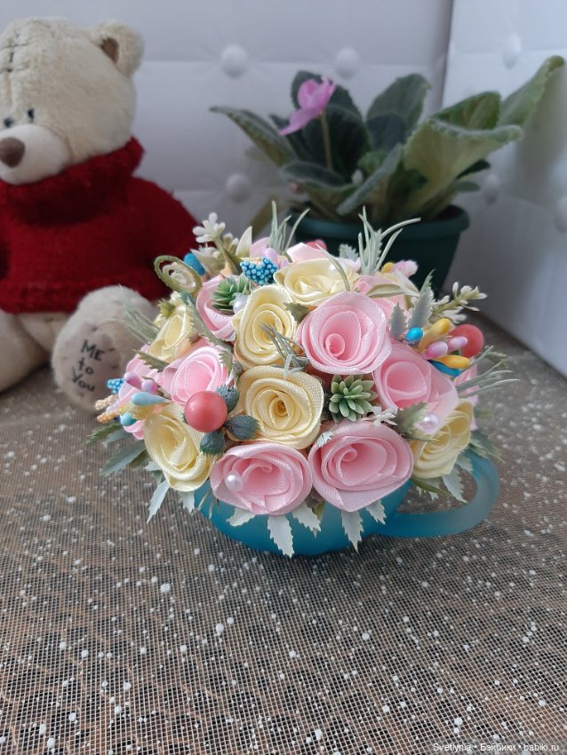 Ах, эти розы — Авторские игрушки из разных материалов: синельная проволока (фото 2)