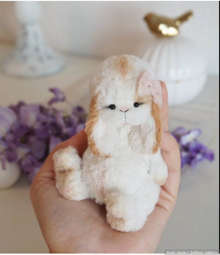 Эви💜🐰🌸 — Авторские мишки Тедди и друзья: фото (фото 2)