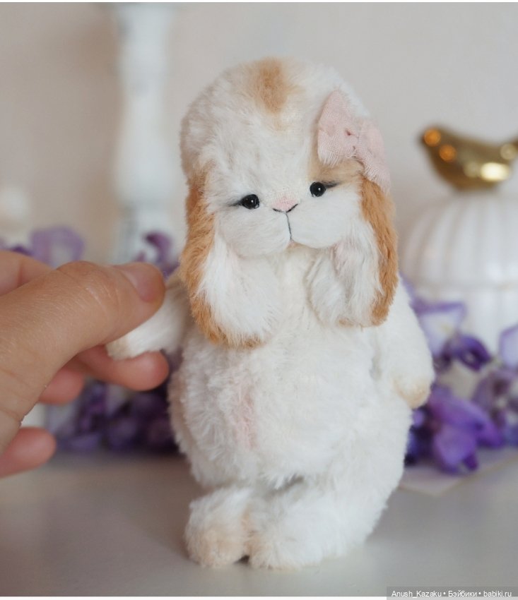 Эви💜🐰🌸 — Авторские мишки Тедди и друзья: фото (фото 3)