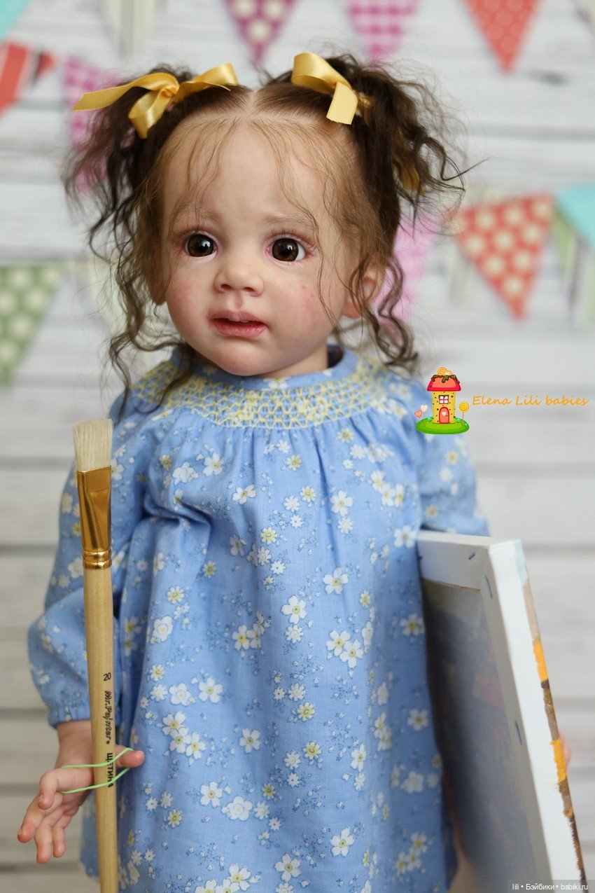 Красавица-малышка Fritzi — Куклы Реборн (Reborn): работы мастеров (фото 2)