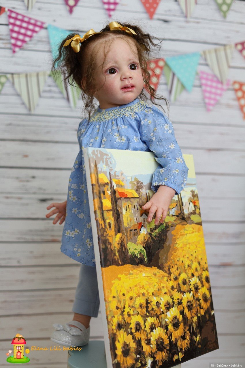 Красавица-малышка Fritzi — Куклы Реборн (Reborn): работы мастеров (фото 4)