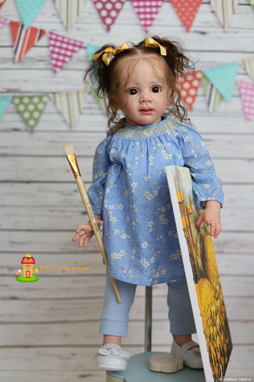 Красавица-малышка Fritzi — Куклы Реборн (Reborn): работы мастеров (фото 8)