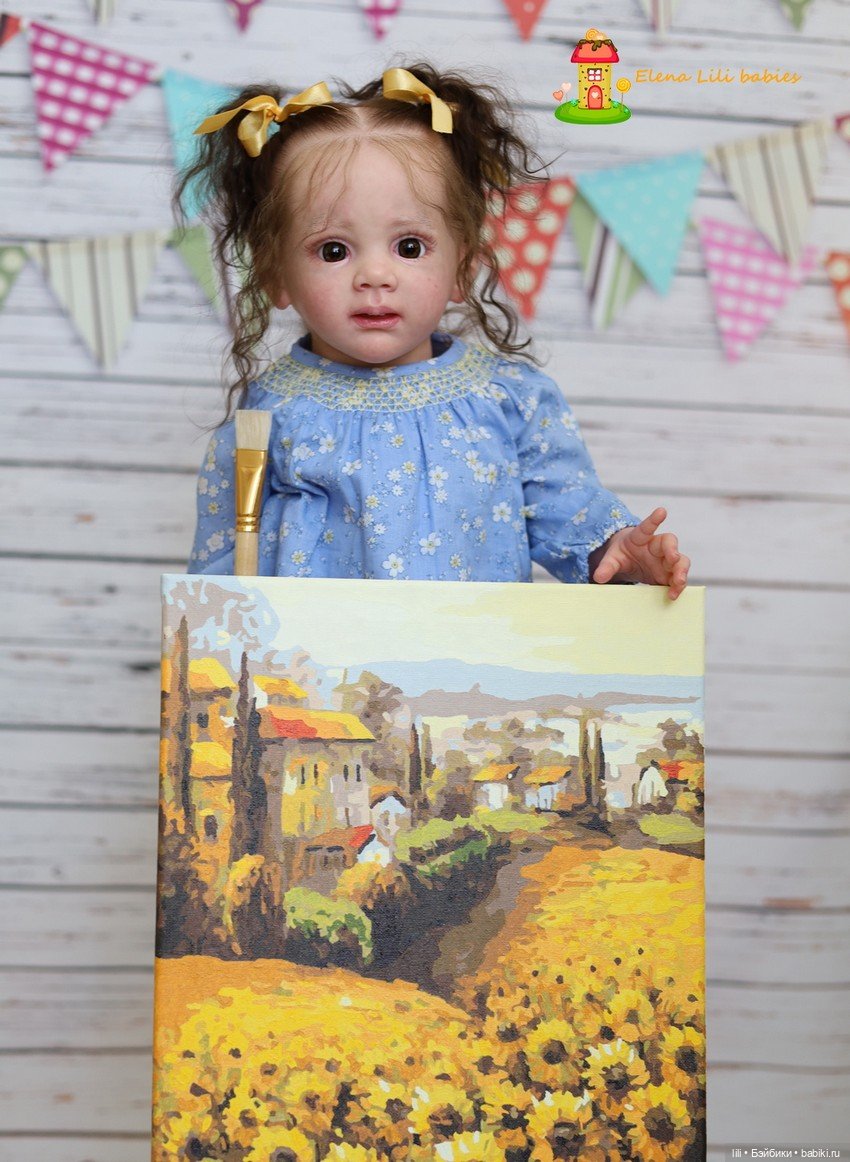 Красавица-малышка Fritzi — Куклы Реборн (Reborn): работы мастеров